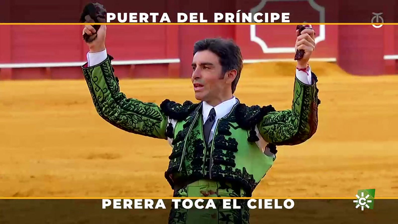 Miguel Ángel Perera, protagonista de la primera Puerta del Príncipe de la Feria de Sevilla