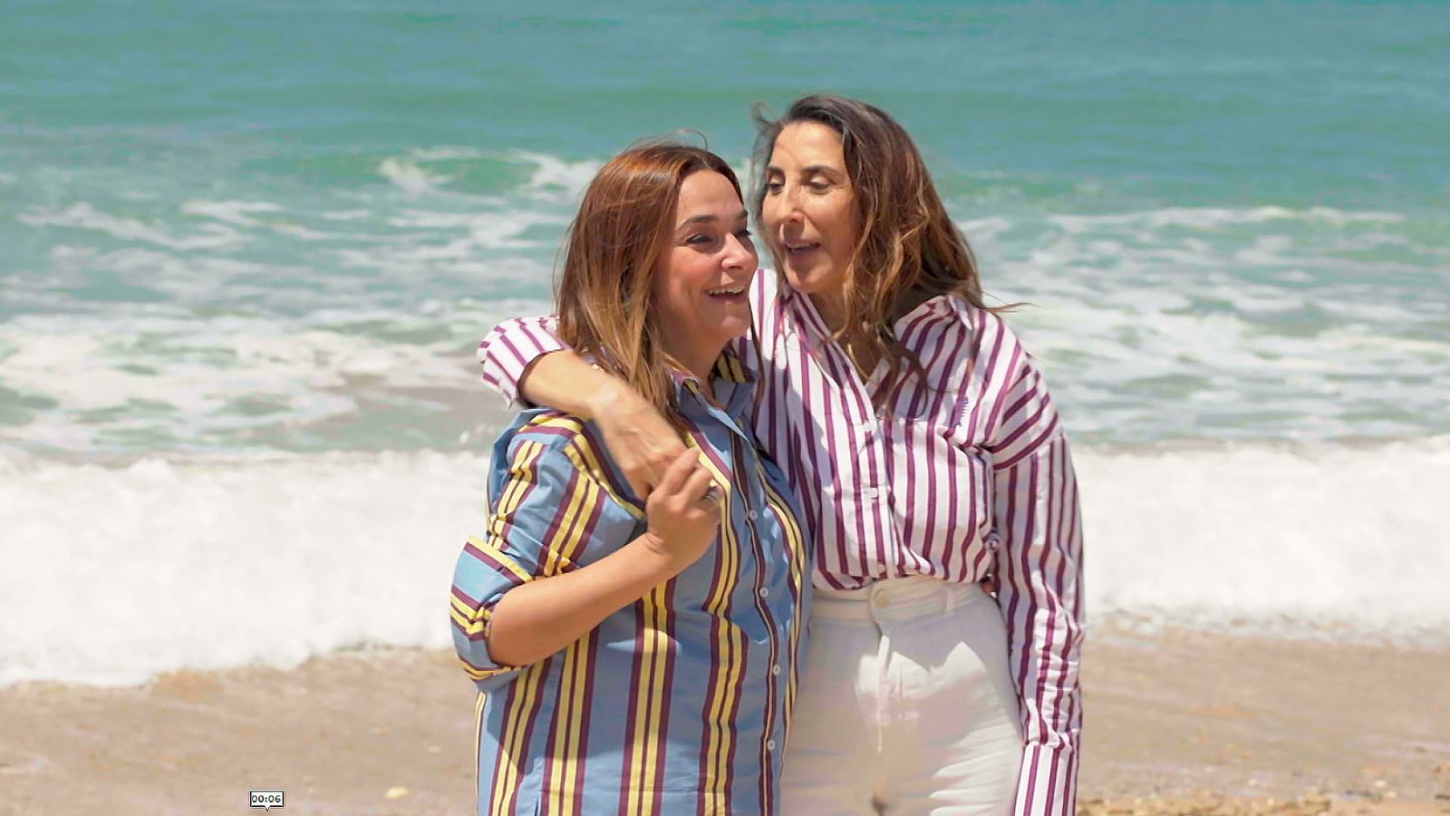 Paz Padilla, protagonista de "El Hilo Verde", con Toñi Moreno.