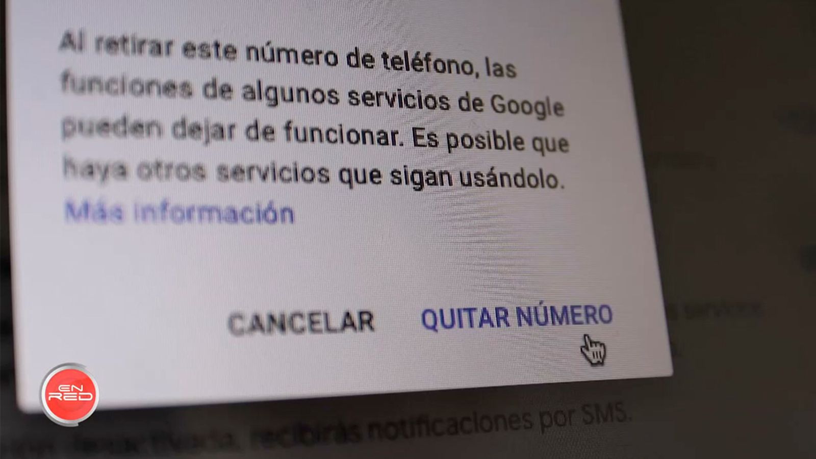 ¿Cómo cambiar el número de teléfono en tu cuenta de Google?