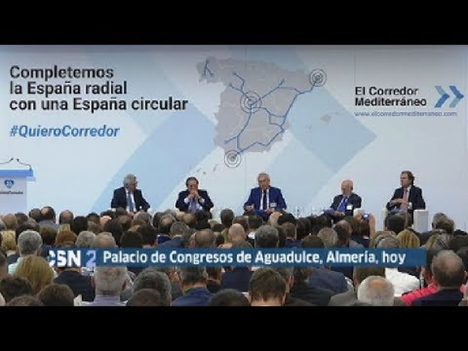 Corredor Mediterráneo: reunión para reclamar la red ferroviaria