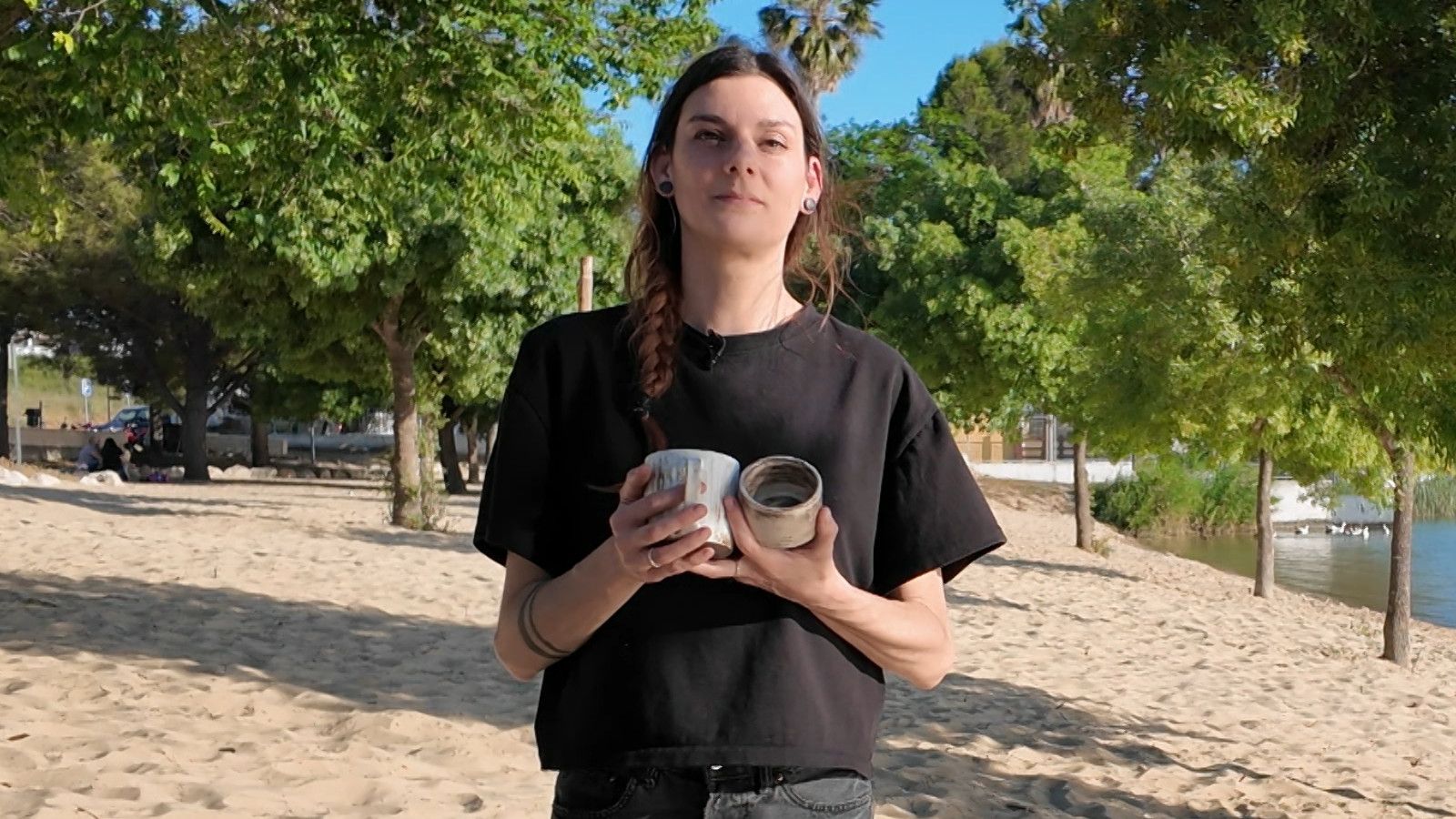 "Los repobladores": Martina Anselmi, ceramista