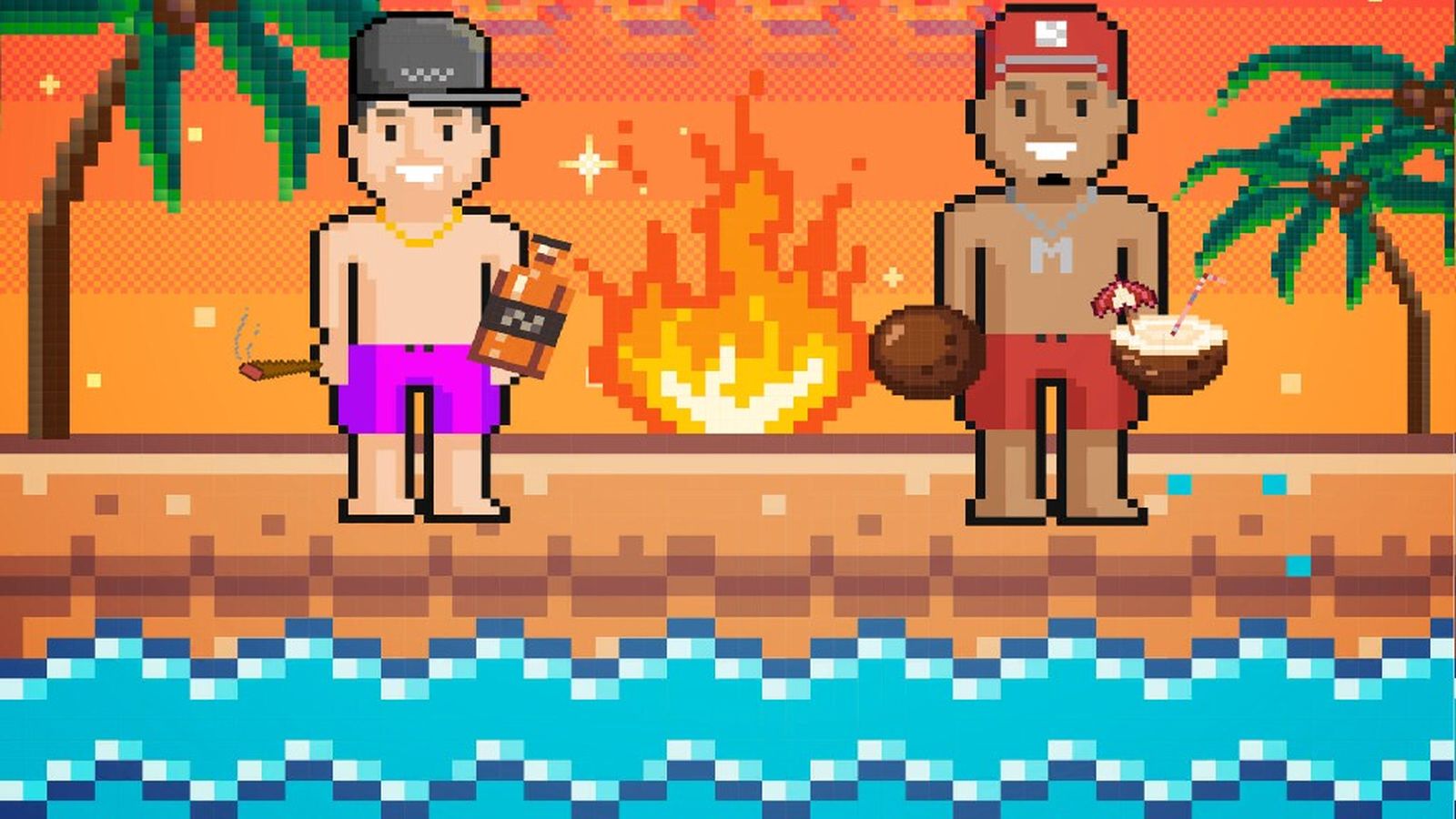 Justin Quiles y Myke Towers
