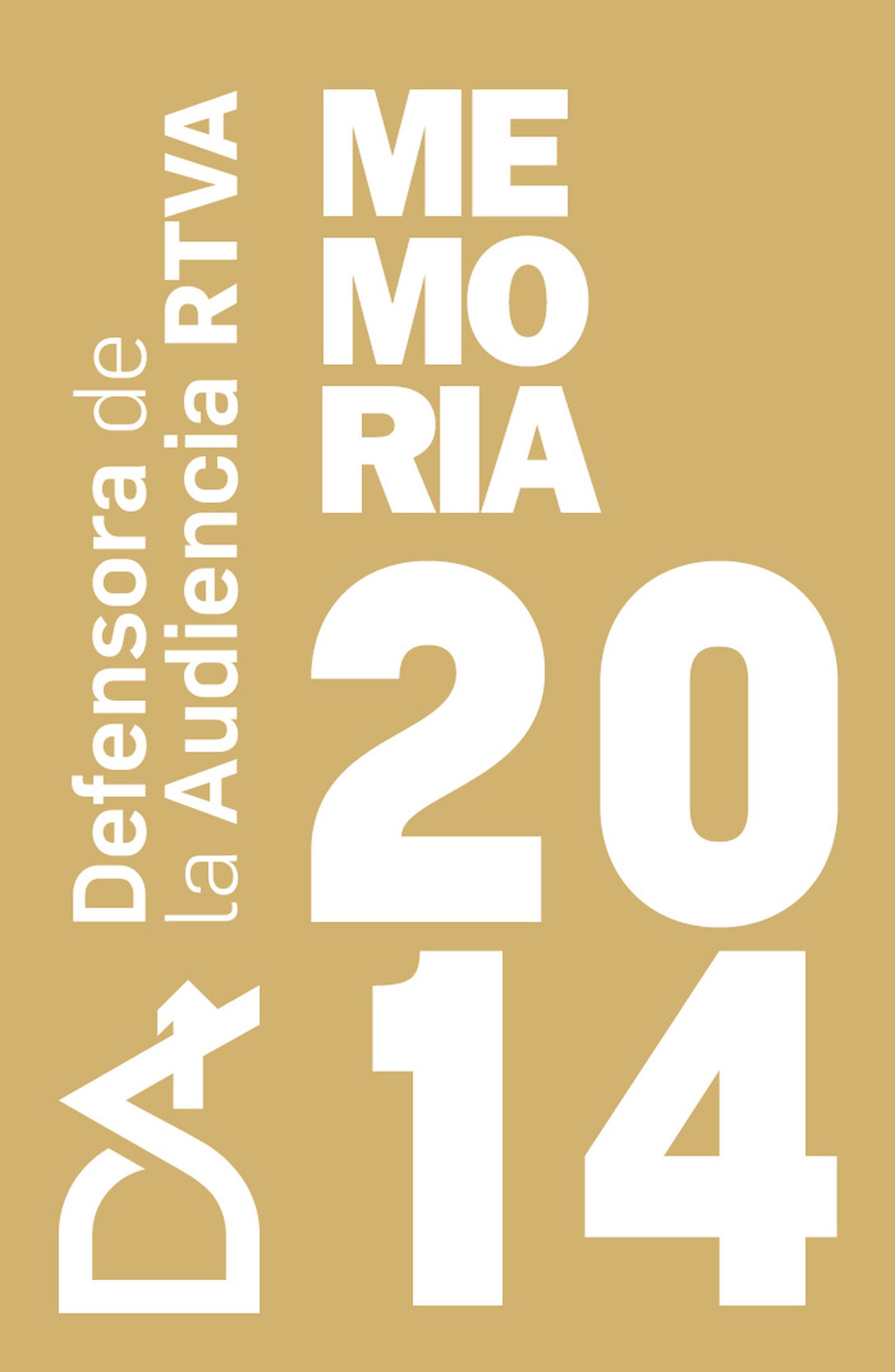 Memoria Defensora 2014