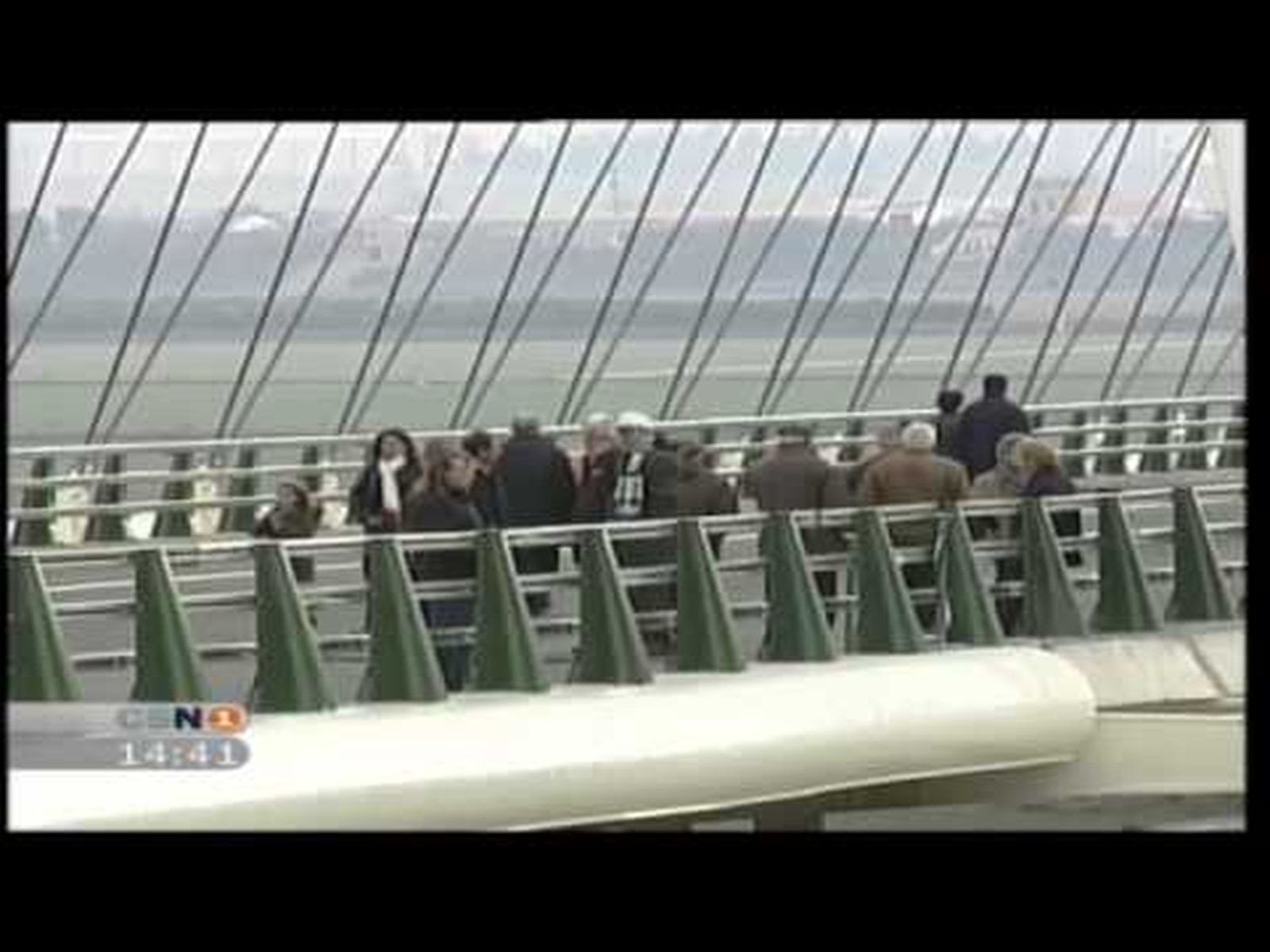 Palma del Río: inauguración del nuevo puente "Reina Sofía" sobre el Guadalquivir
