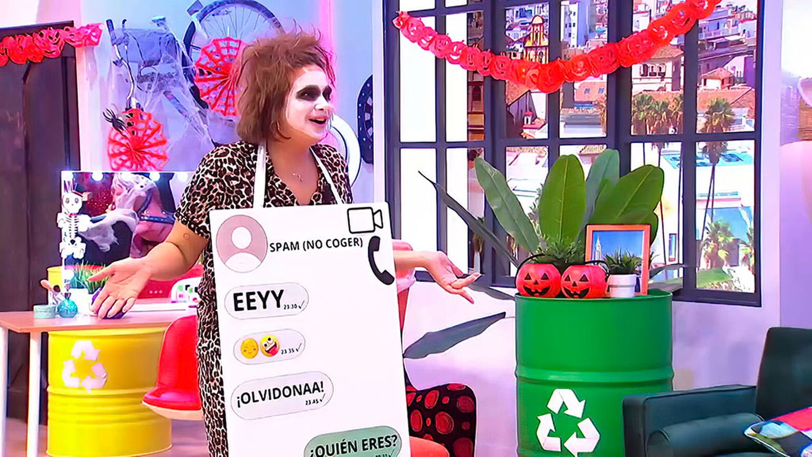 Así celebran Halloween en el pisito de EnREDa2