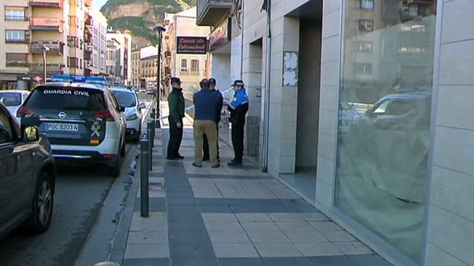 Calle mujer asesinada Monzón