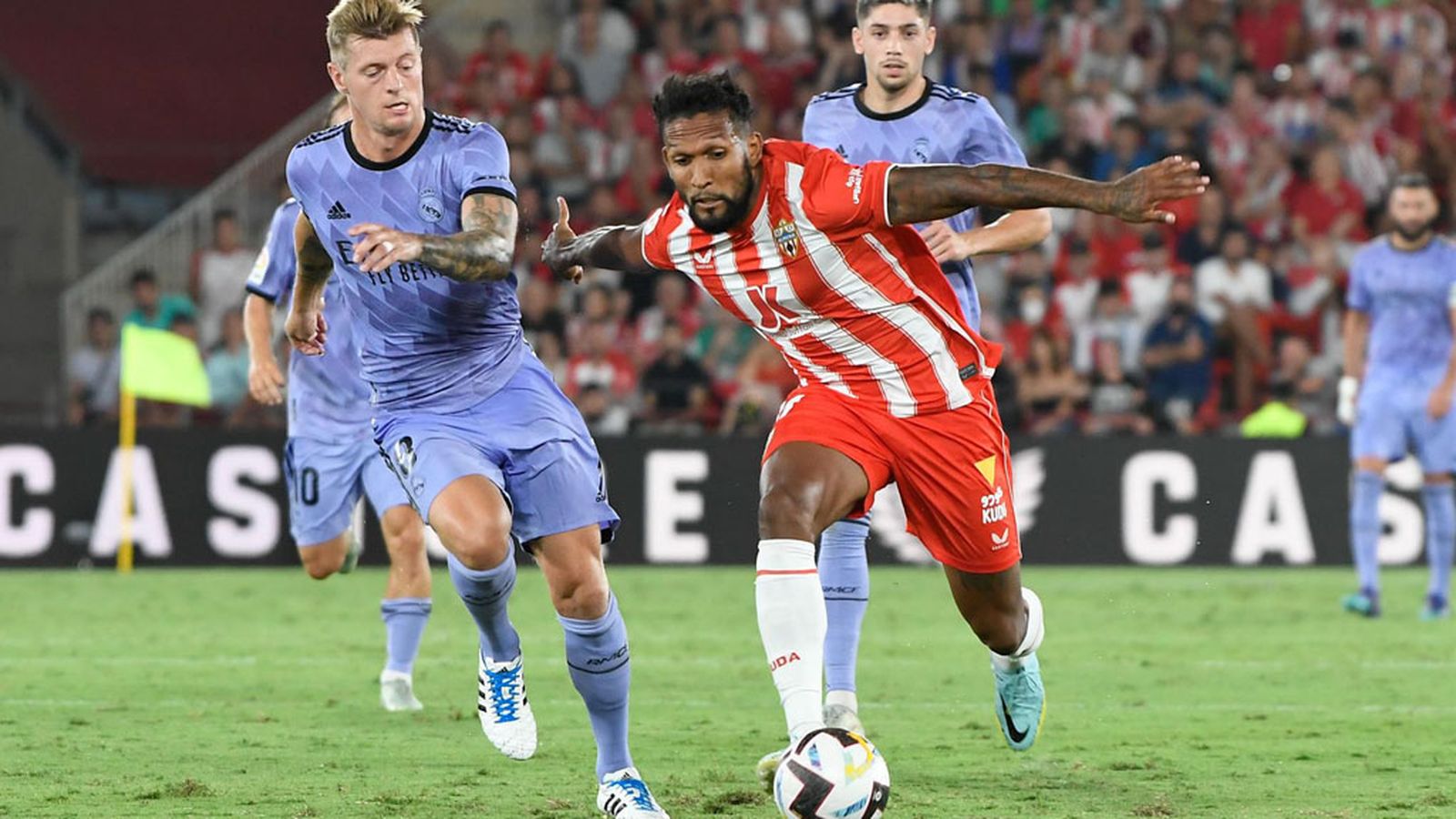 almeria contra el Real Madrid