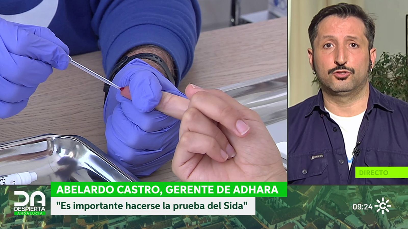 Abelardo Castro, gerente de Adhara Asociación VIH sida