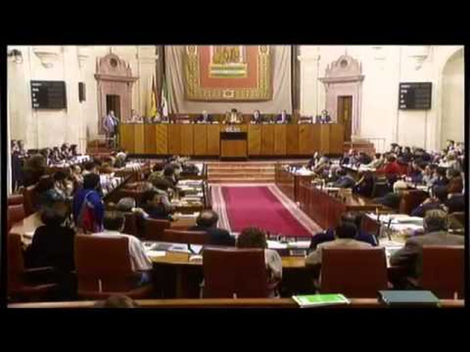Parlamento andaluz veinte aniversario: anécdotas en el Parlamento de Andalucía