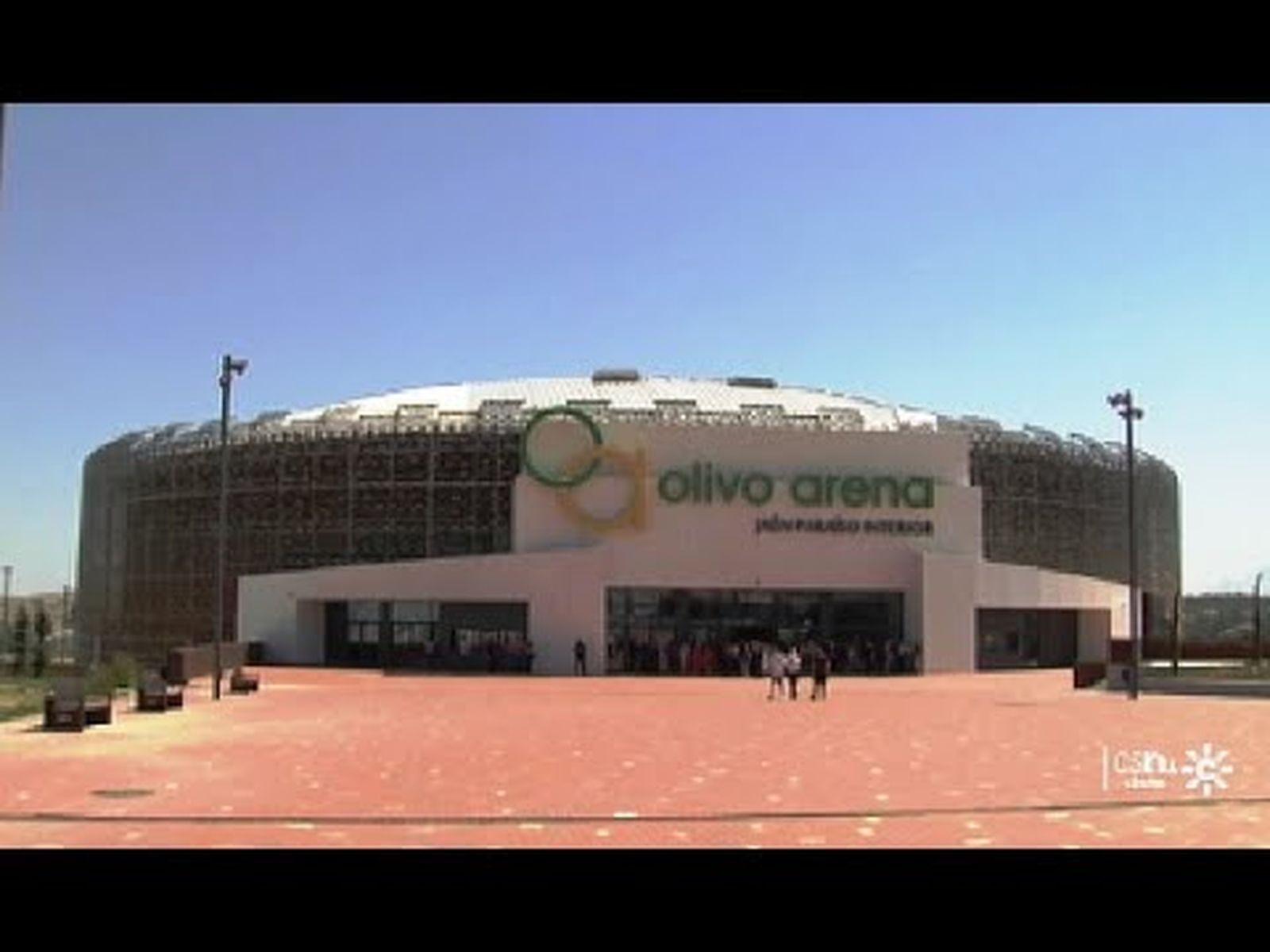 Inauguración del pabellón "Olivo Arena" en Jaén