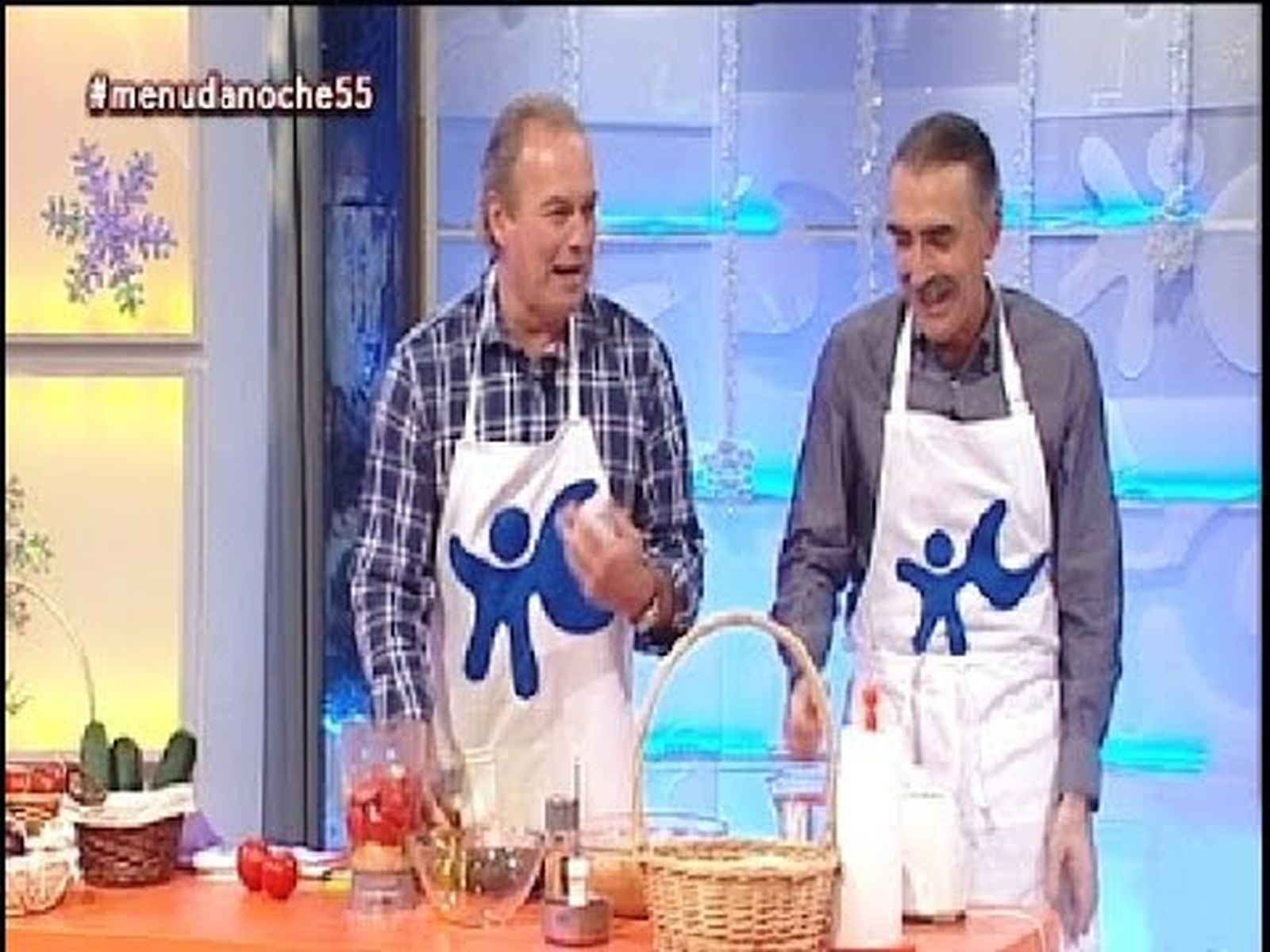 Bertín Osborne y el gazpacho para Juan Y Medio