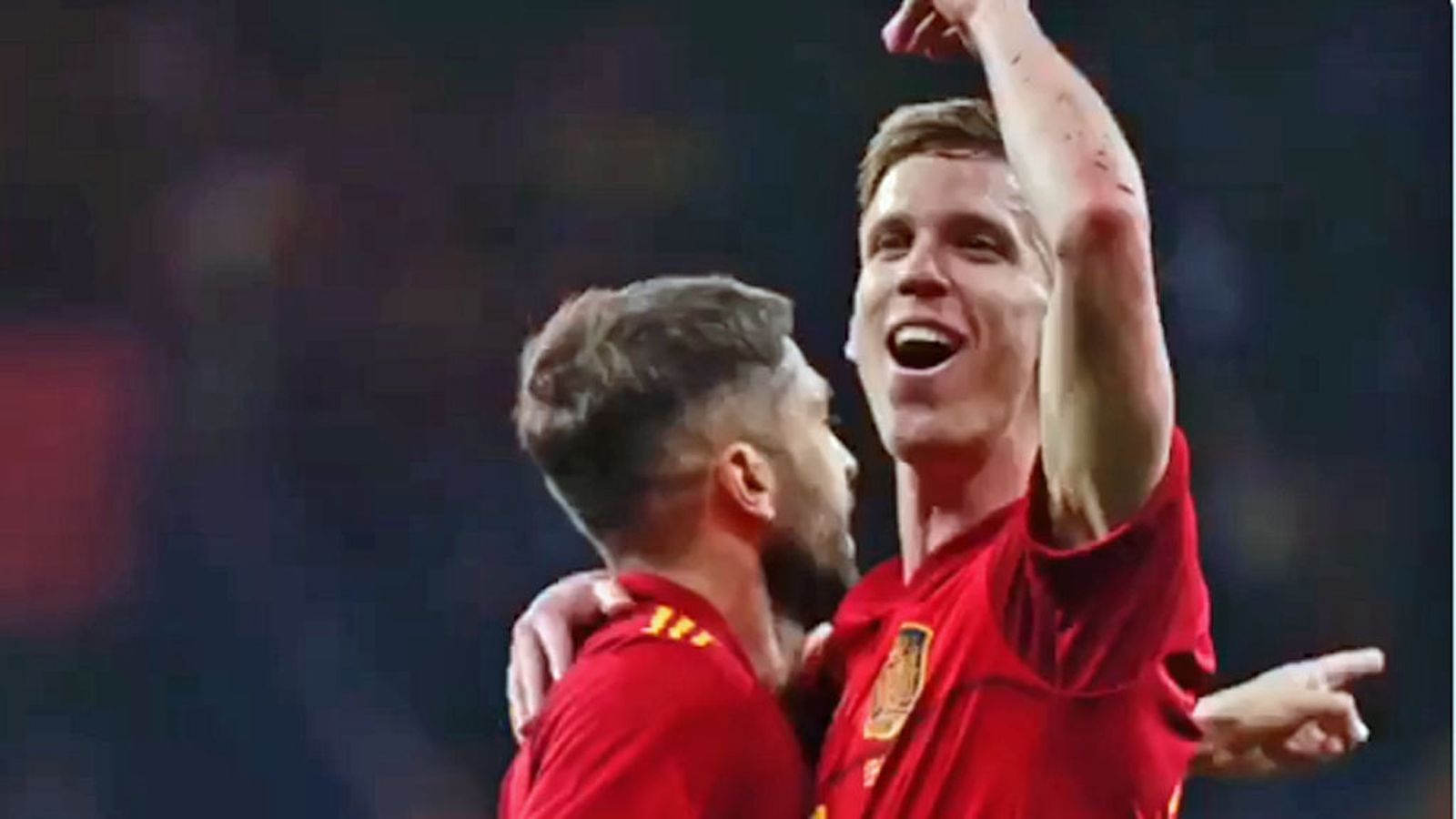 dani olmo jordi alba seleccion albania