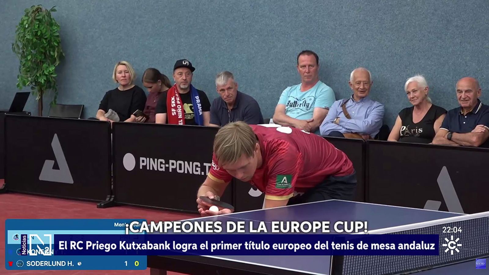 El RC Priego Kutxabank logra el primer título europeo del tenis de mesa andaluz
