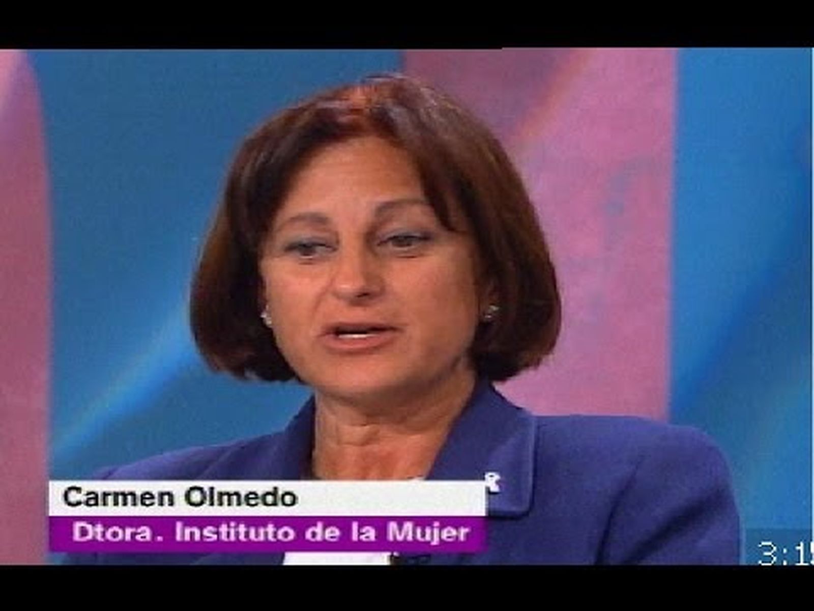 Carmen Olmedo, primera directora del IAM (1989 - 2000)