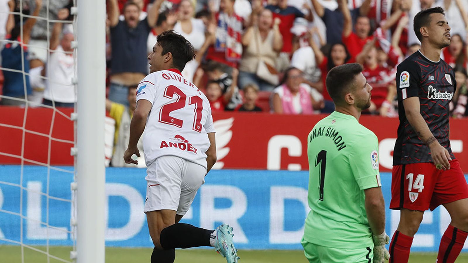 Oliver Torres, jugador del Sevilla