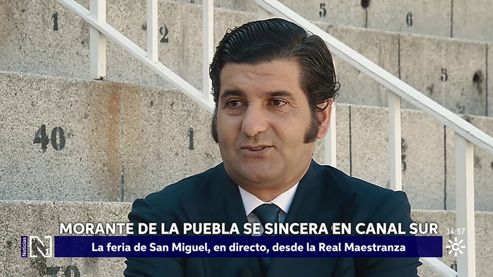 Entrevista a Morante en Canal Sur