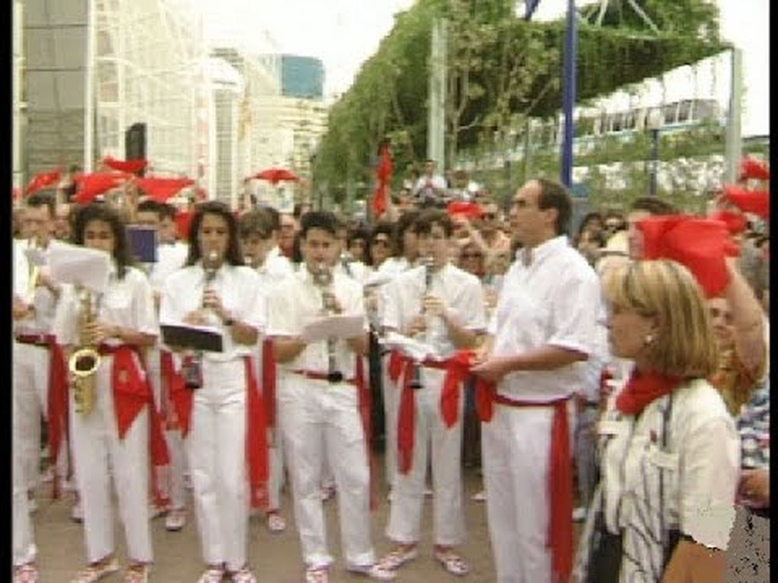 Fiestas de San Fermín en la Expo 92 de Sevilla