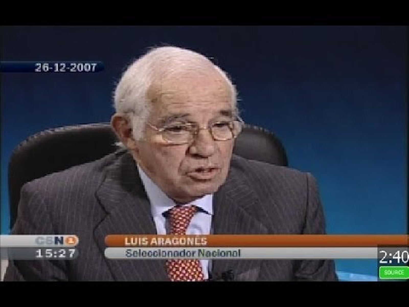 Luis Aragonés, seleccionador nacional de fútbol (2004 - 2008)