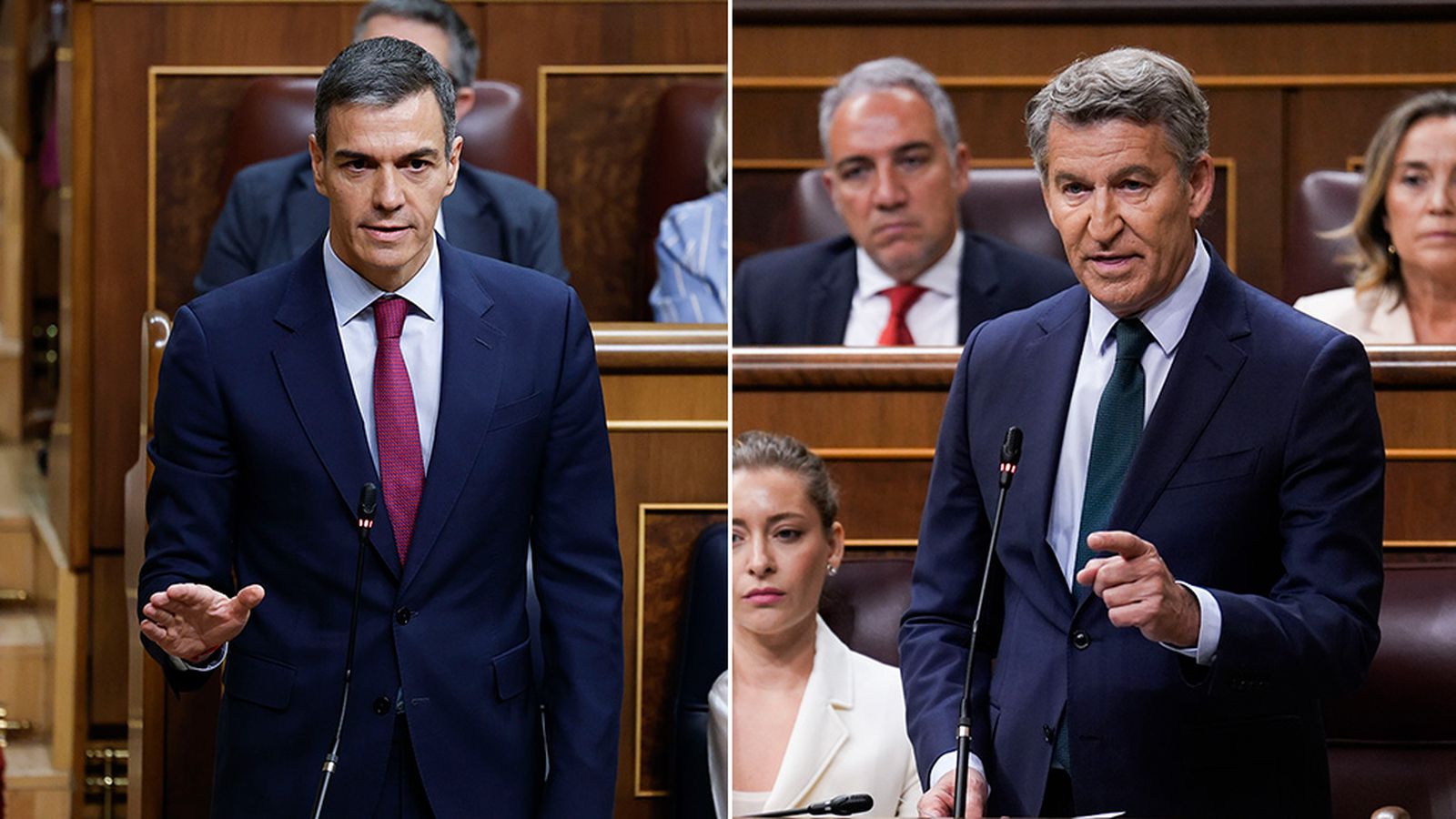 Zapatero centra la sesión de control