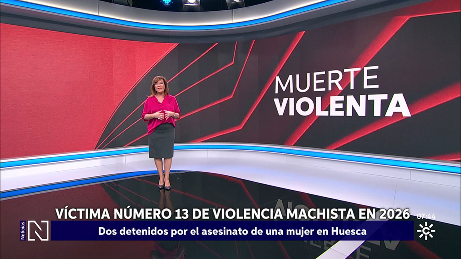 Mujer asesinada en Huesca