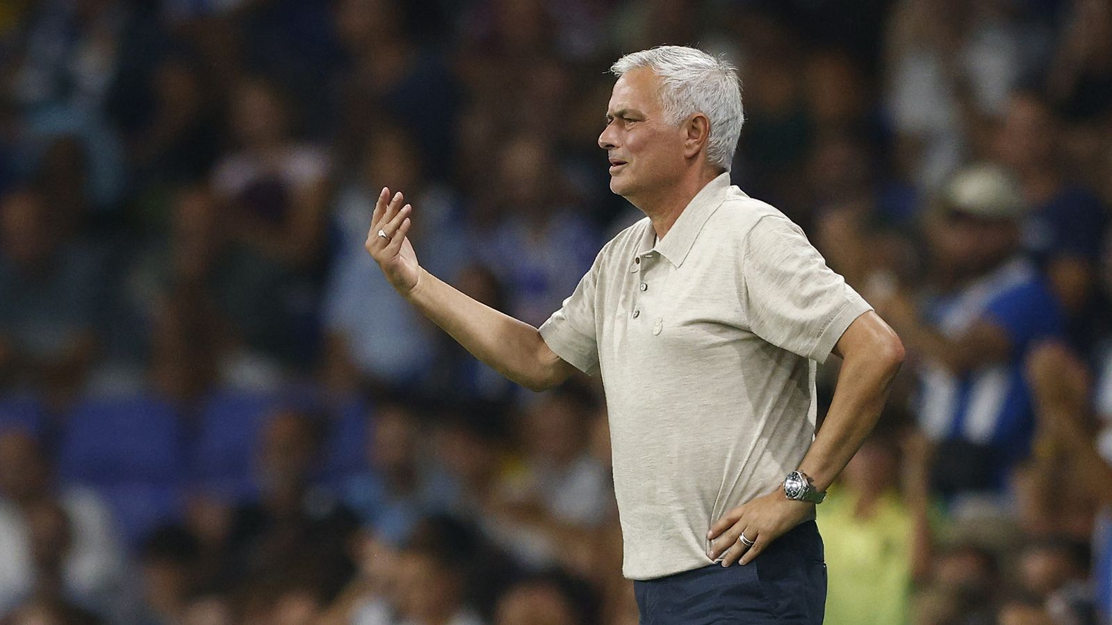 Mourinho, entrenador del Madrid.