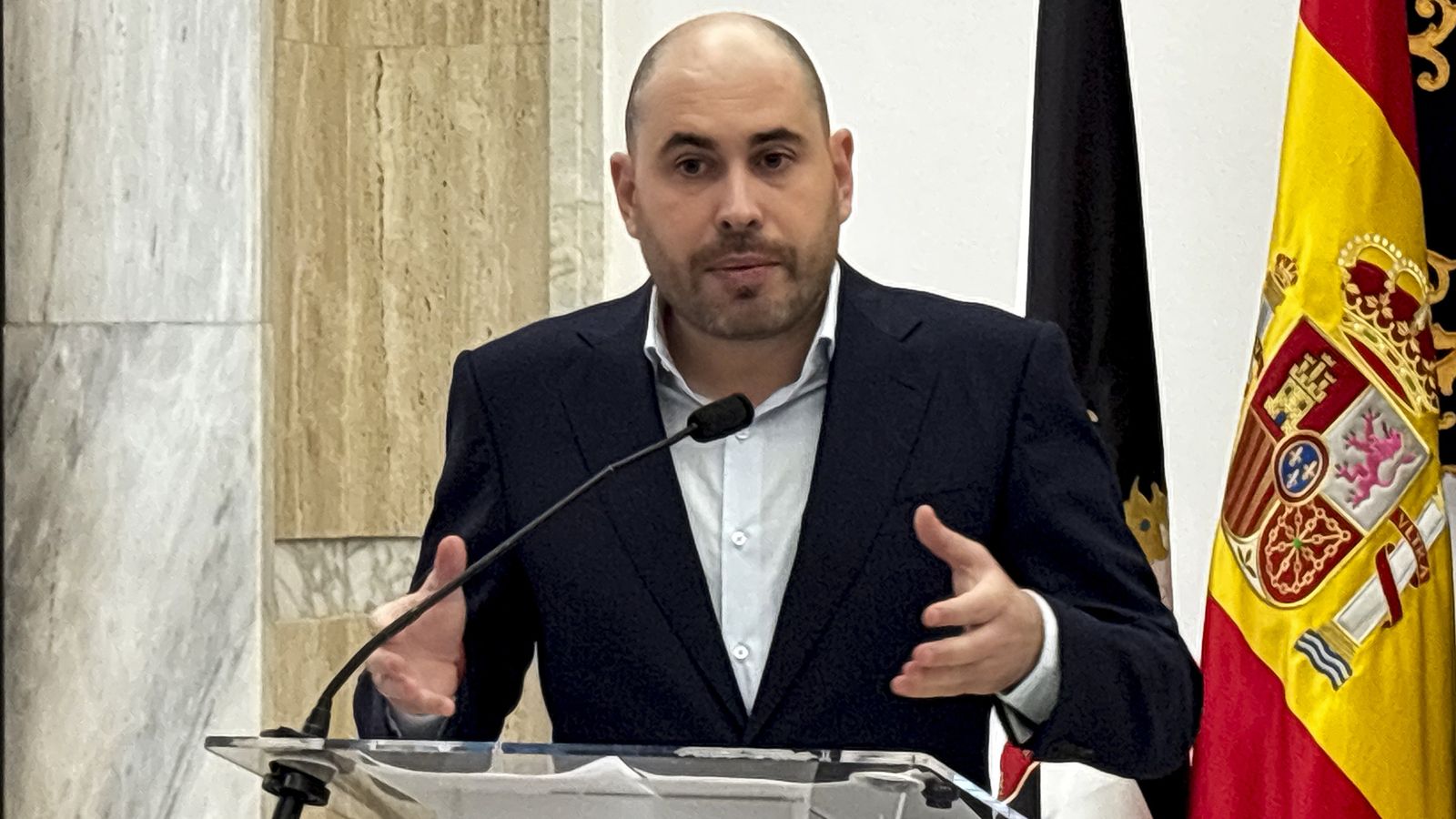 Miguel Ángel Pérez Triana, delegado del Gobierno en Ceuta.