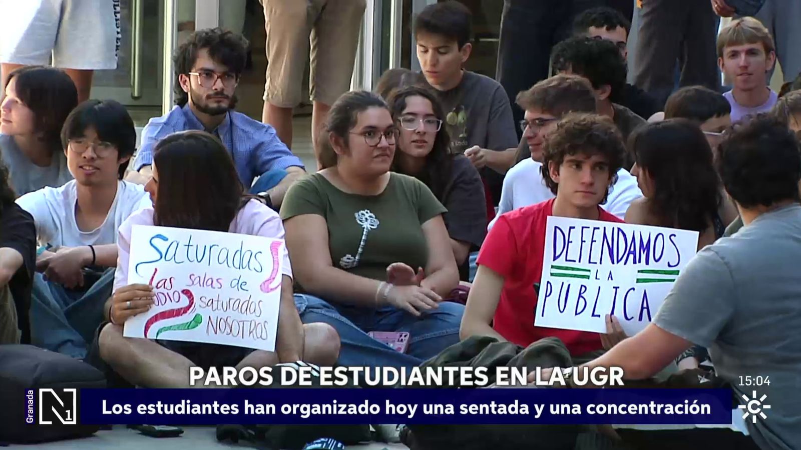 Huelga en la Universidad de Granada