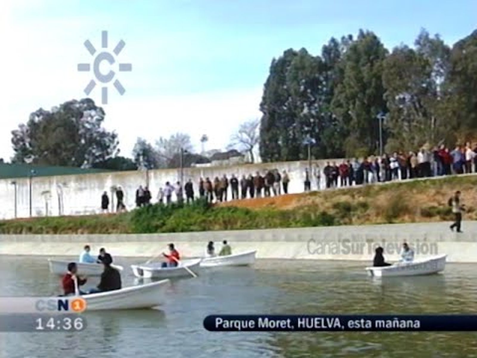 Inauguración del Parque Moret en Huelva, el mayor parque de Andalucía