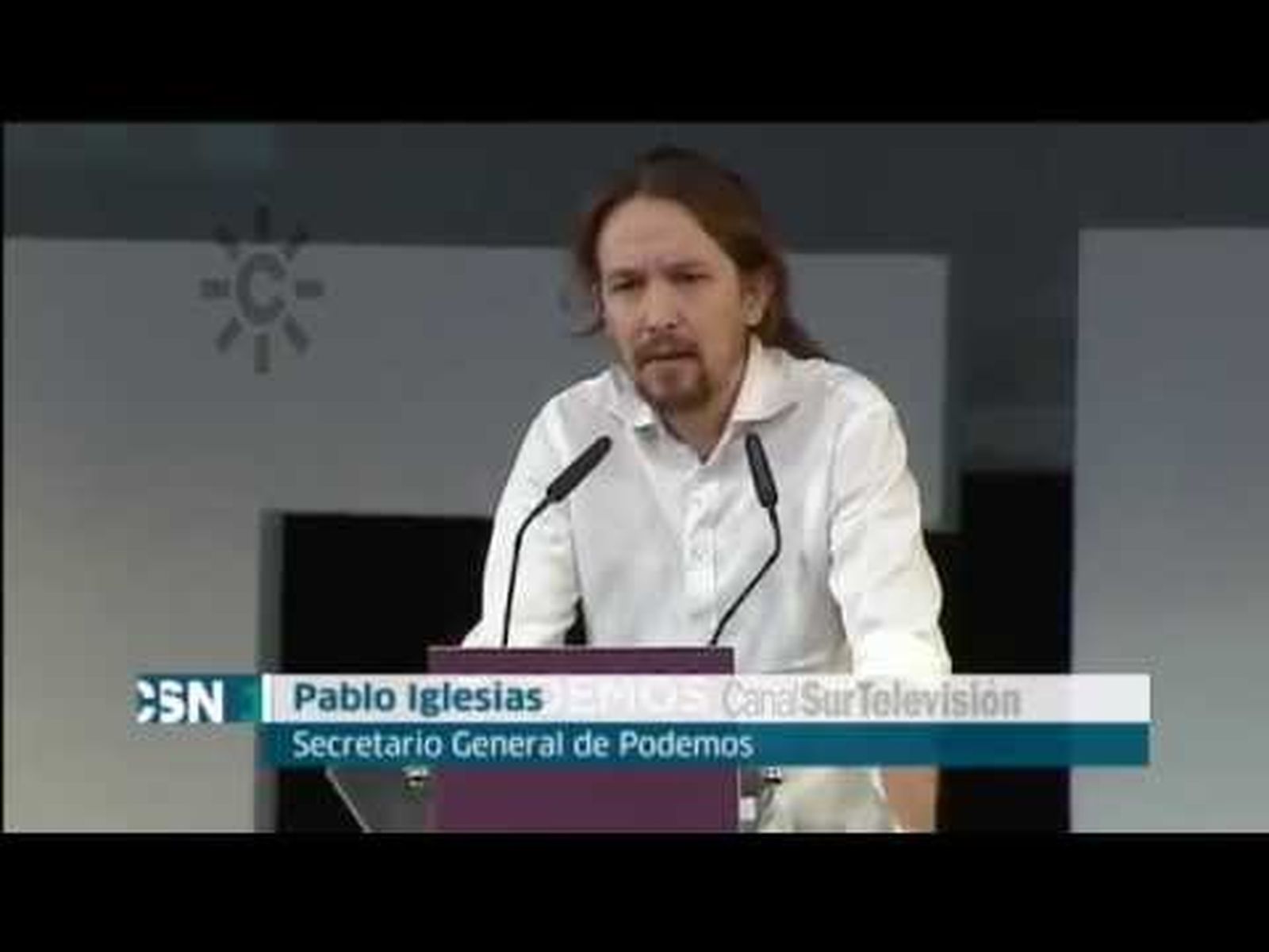 Pablo Iglesias es elegido secretario general de Podemos en 2014