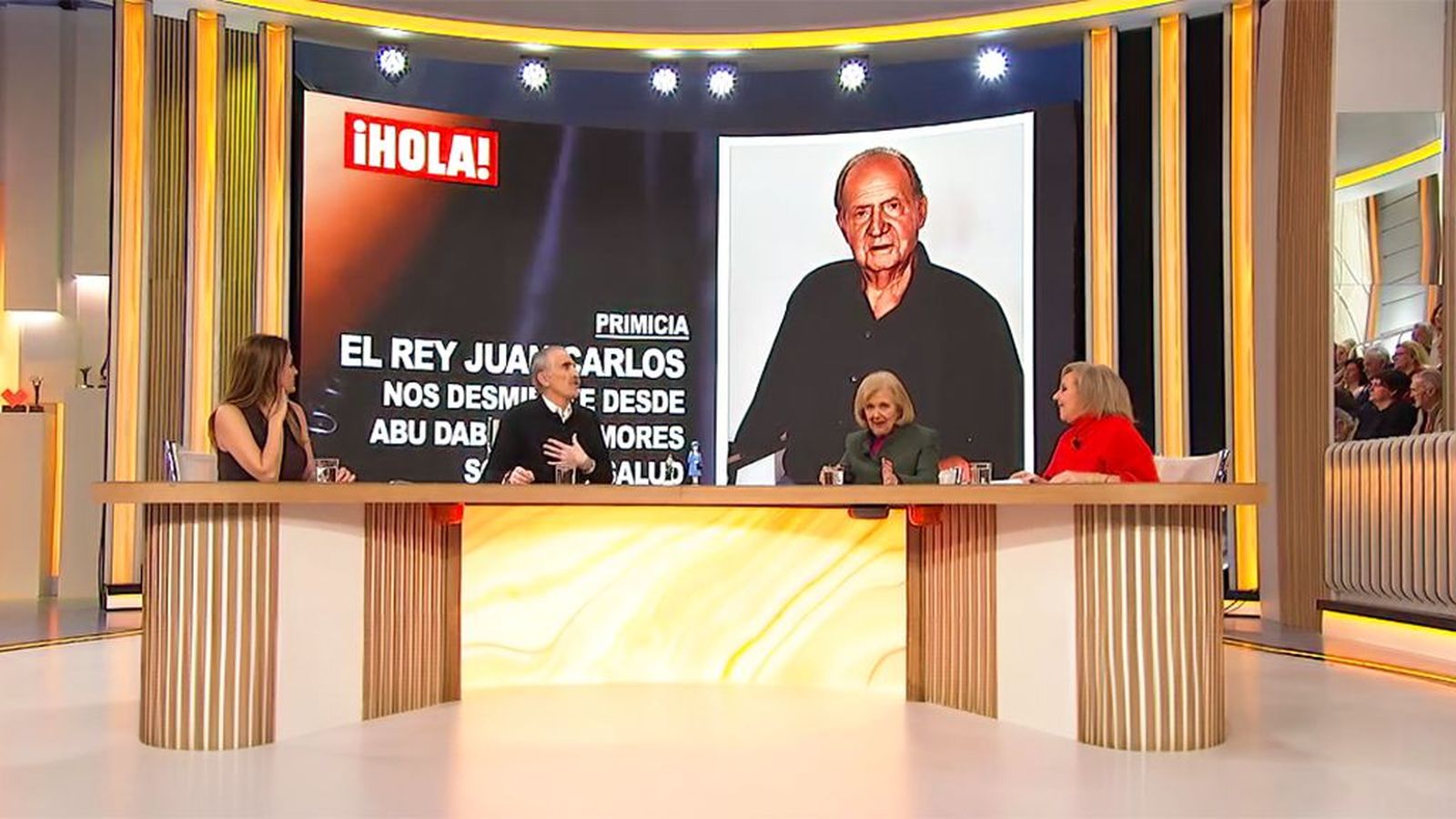 El desmentido del rey Juan Carlos sobre su estado de salud, en la crónica social