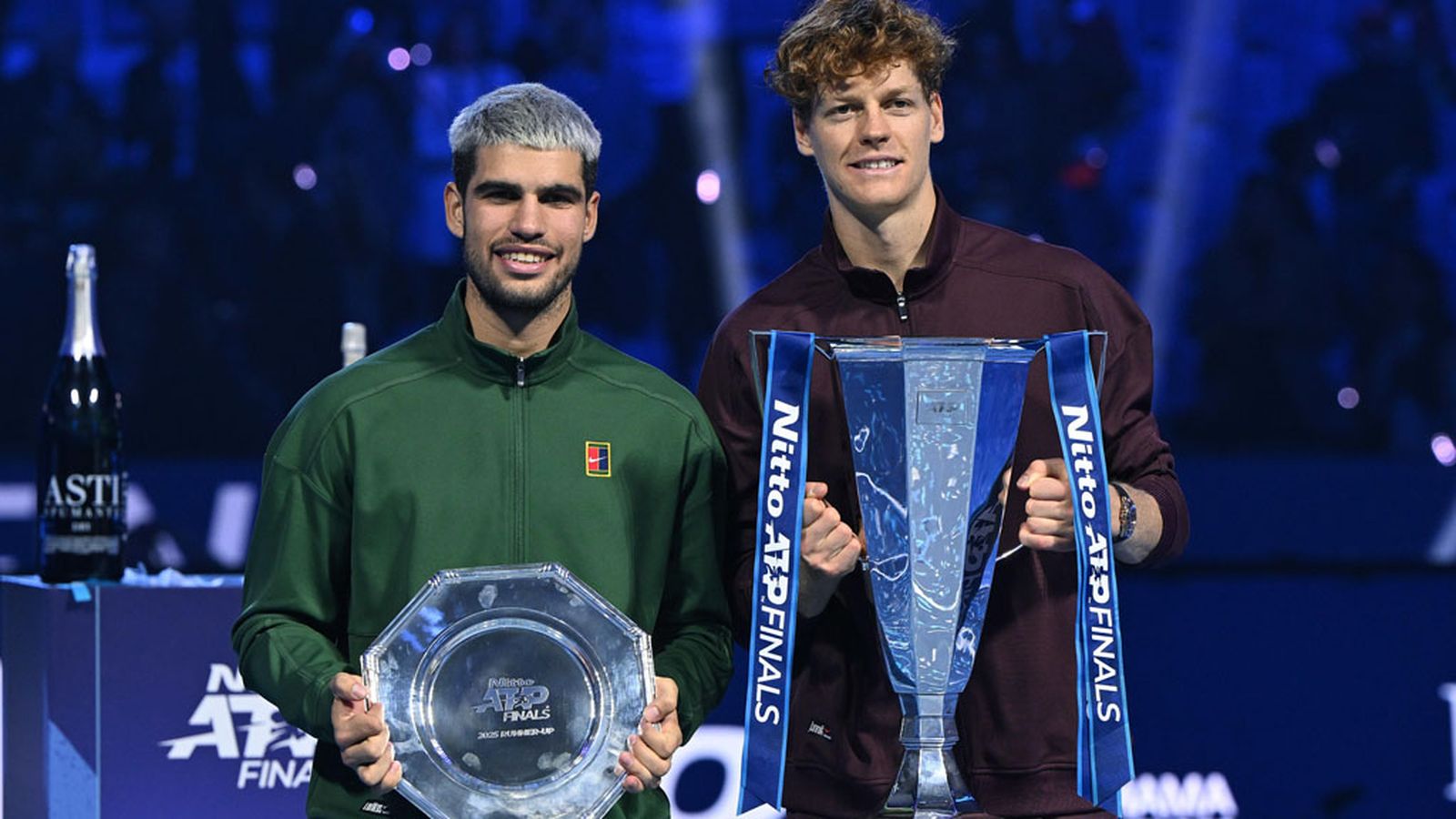 Alcaraz y Sinner Torneo de Maestros