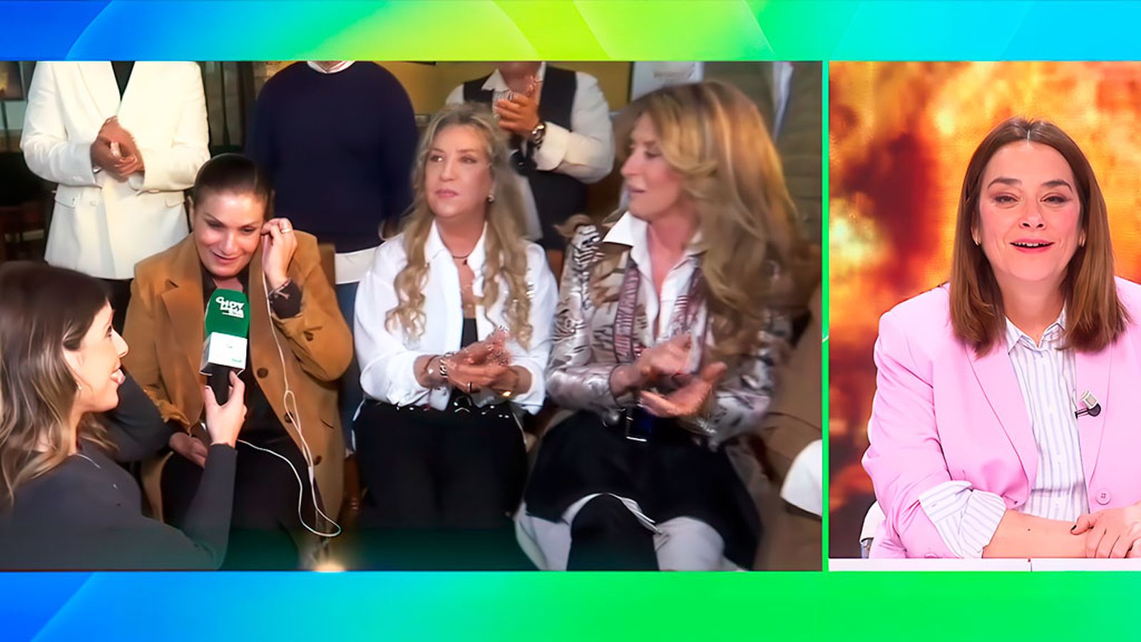 Las Carlotas, Las Soles y María de la Colina celebran cantando que llega la primavera