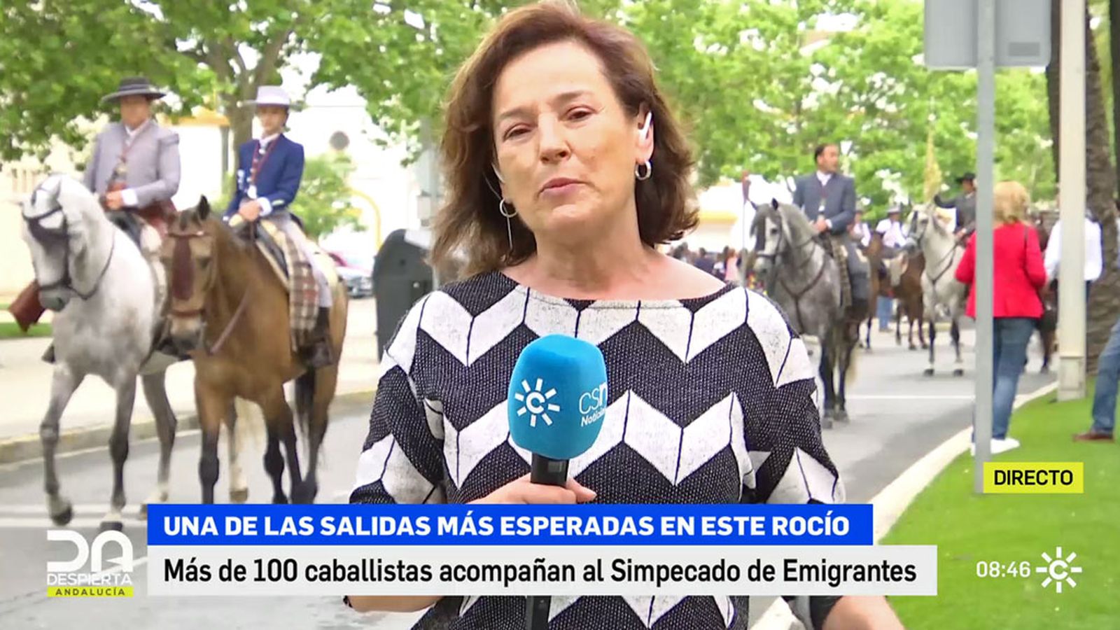 Salida de las hermandades del Rocío de Huelva