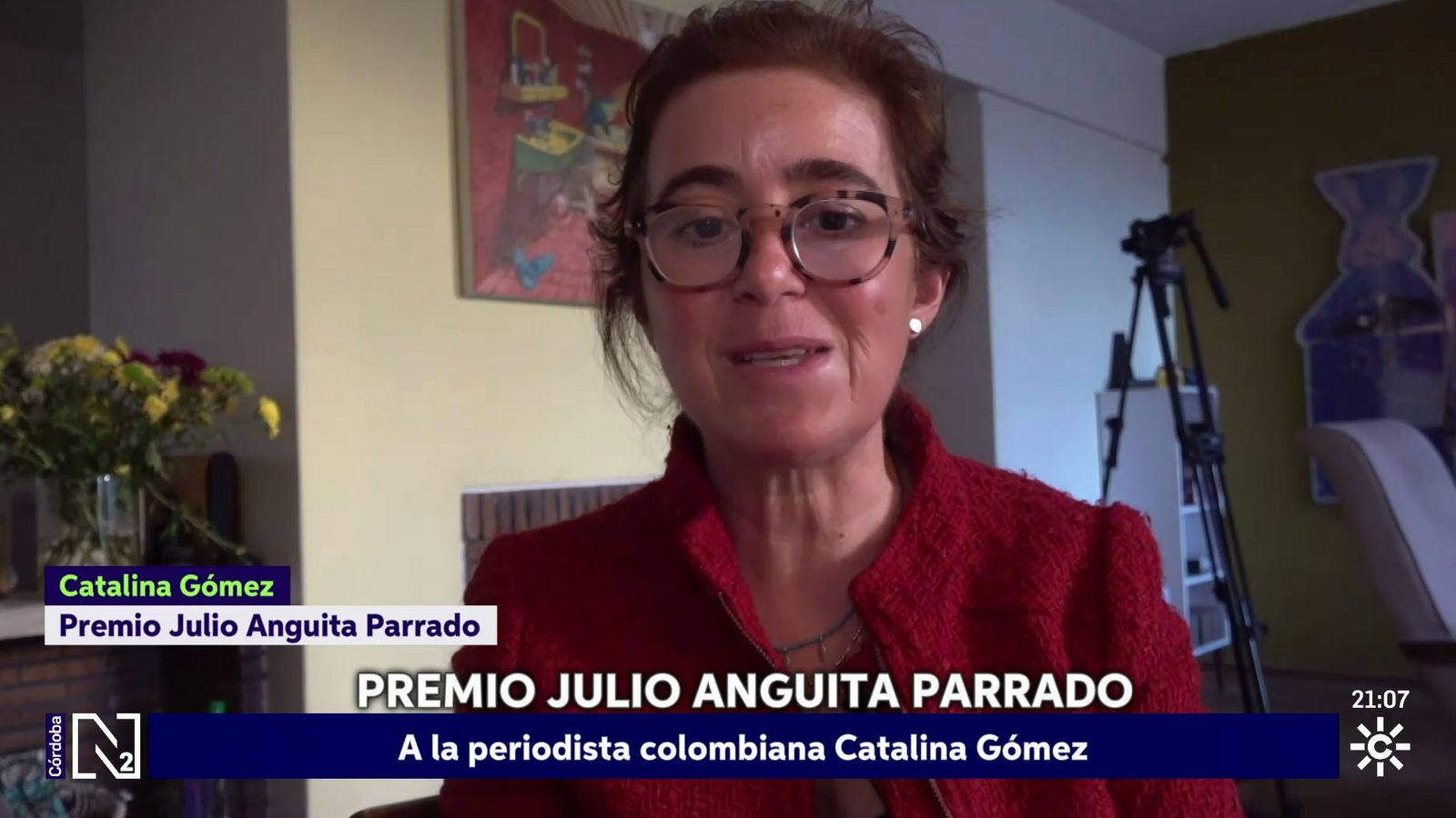 Catalina Gómez, Premio Julio Anguita Parrado
