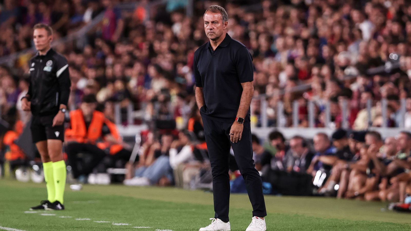 Hansi Flick, entrenador del Barcelona
