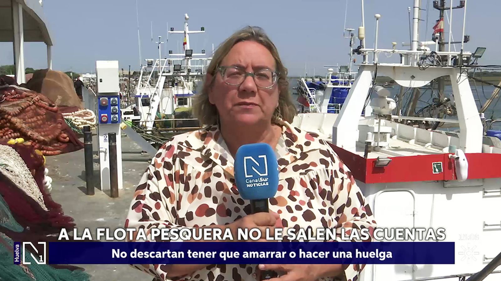 A la flota pesquera de Huelva no le salen las cuentas por la constante subida del carburante