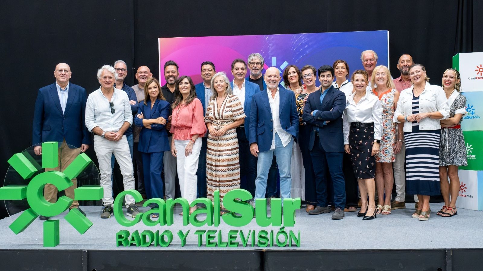 Presentadores de Canal Sur Radio en la nueva temporada.