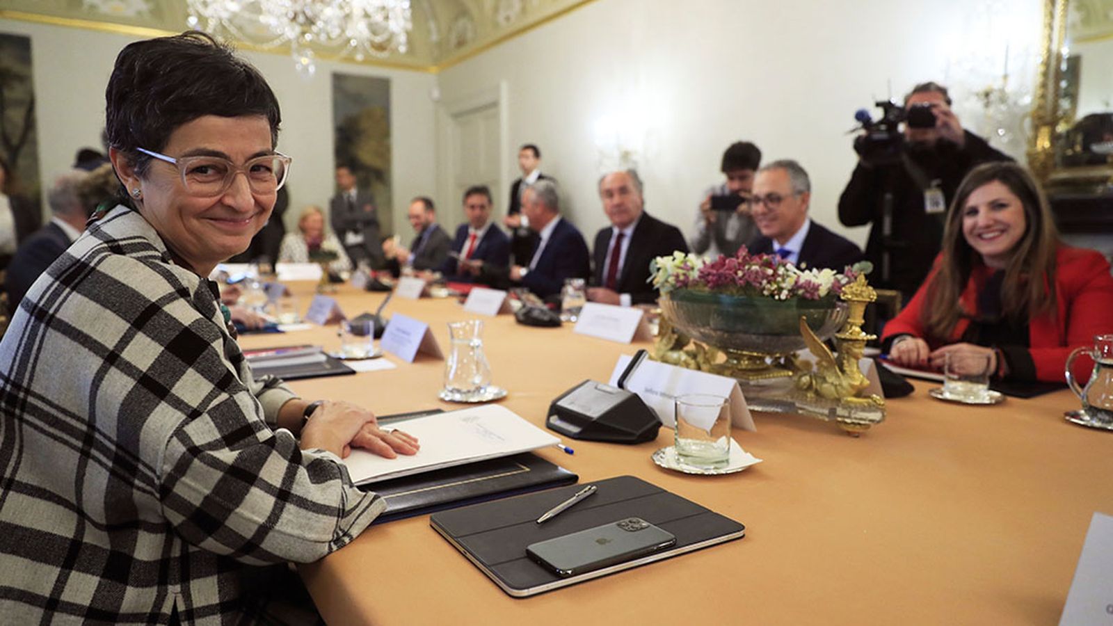 FOTO REUNIÓN BREXIT ALCALDES CG Y MINISTRA