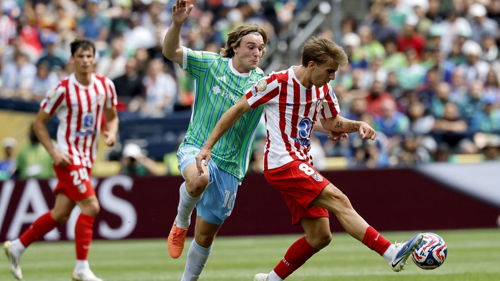 Pablo Barrios Atlético de madrid Seattle