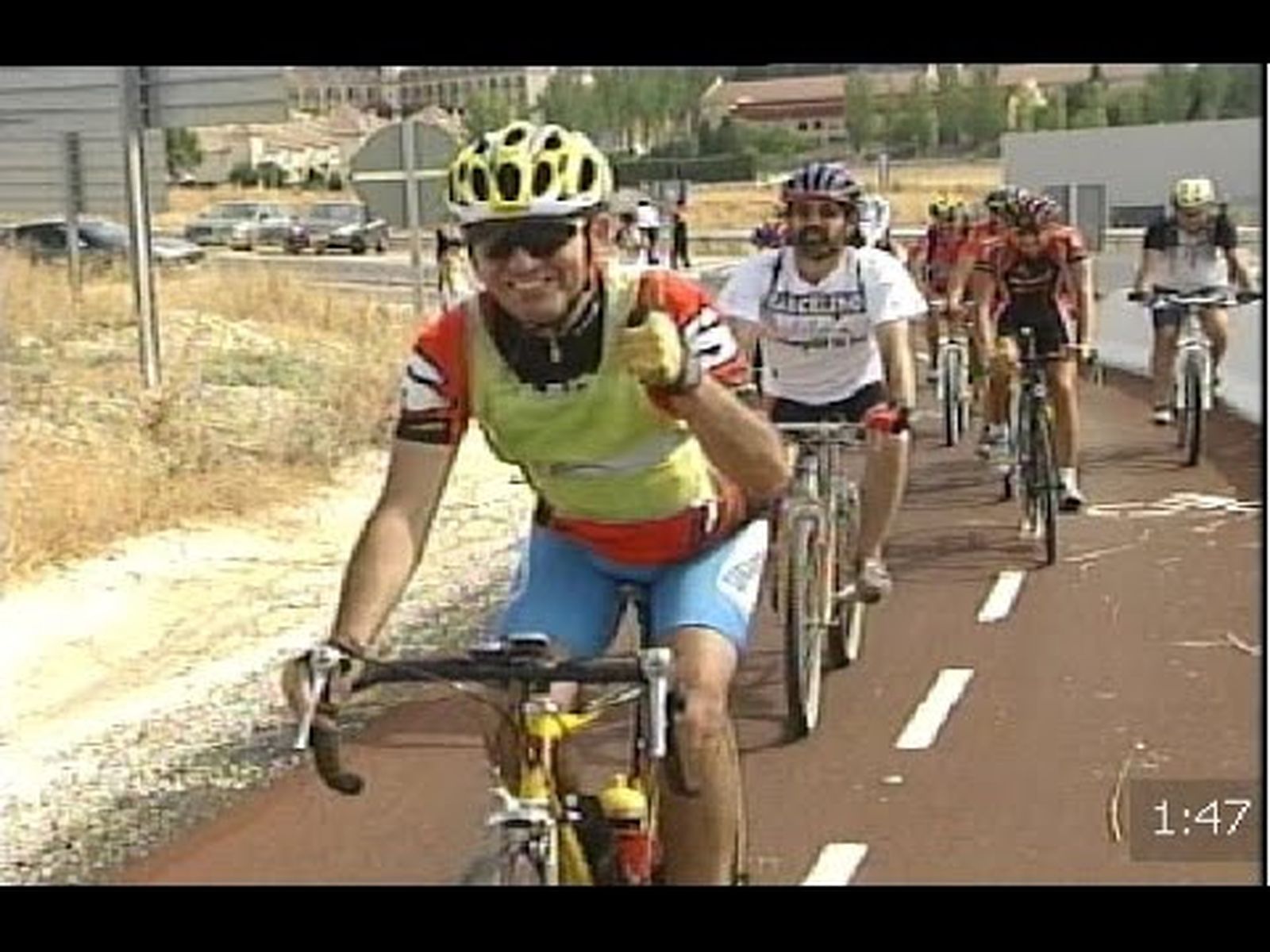 Carril bici entre Úbeda y Baeza