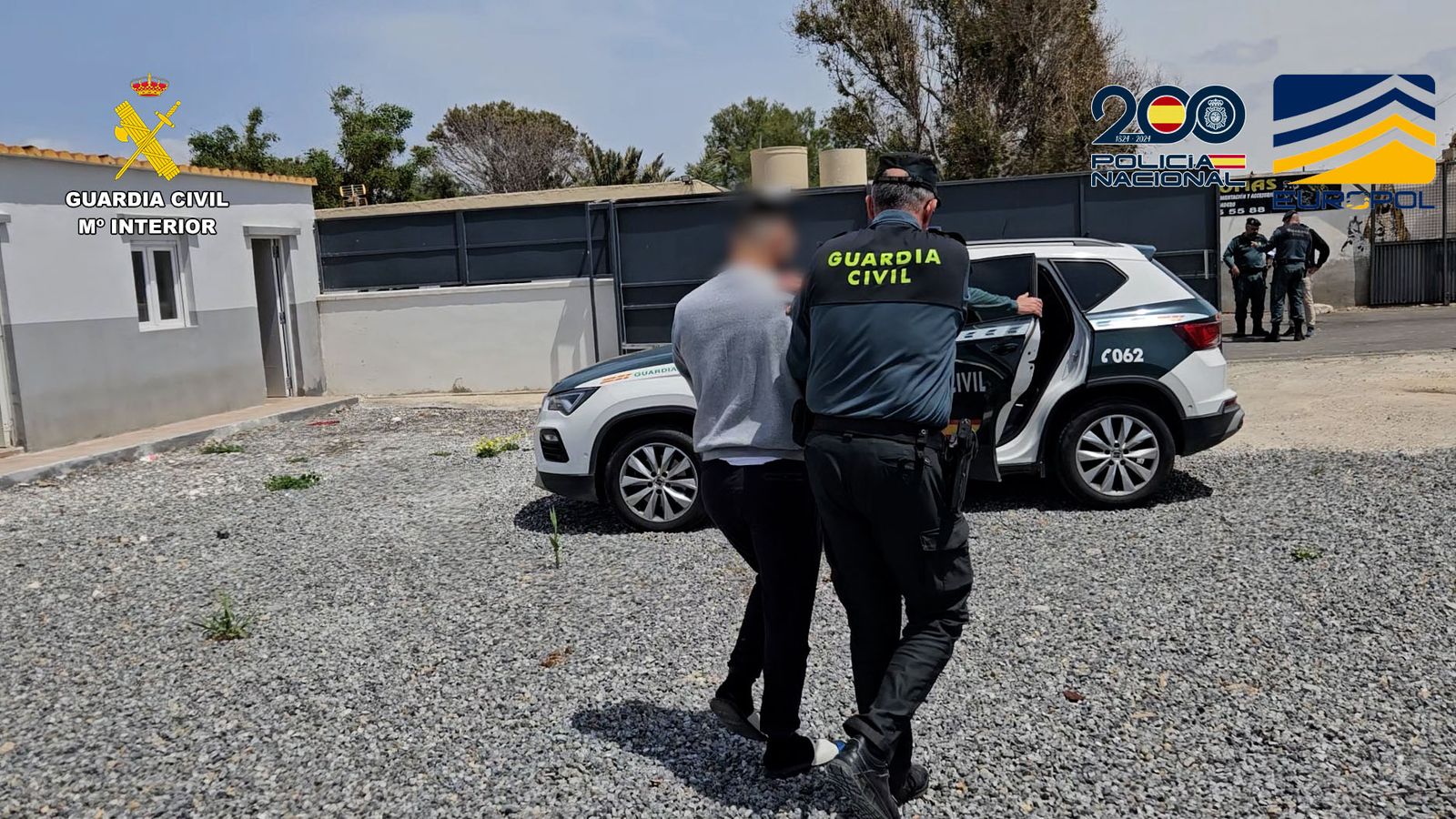 Nueve detenidos en una operación en Almería