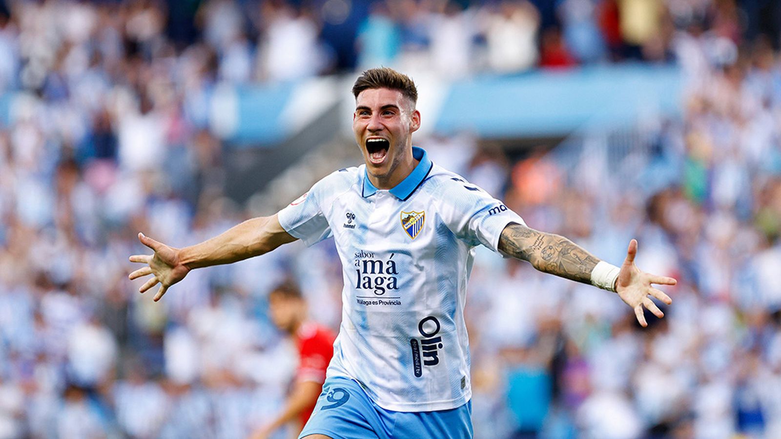 Roberto, jugador del Málaga