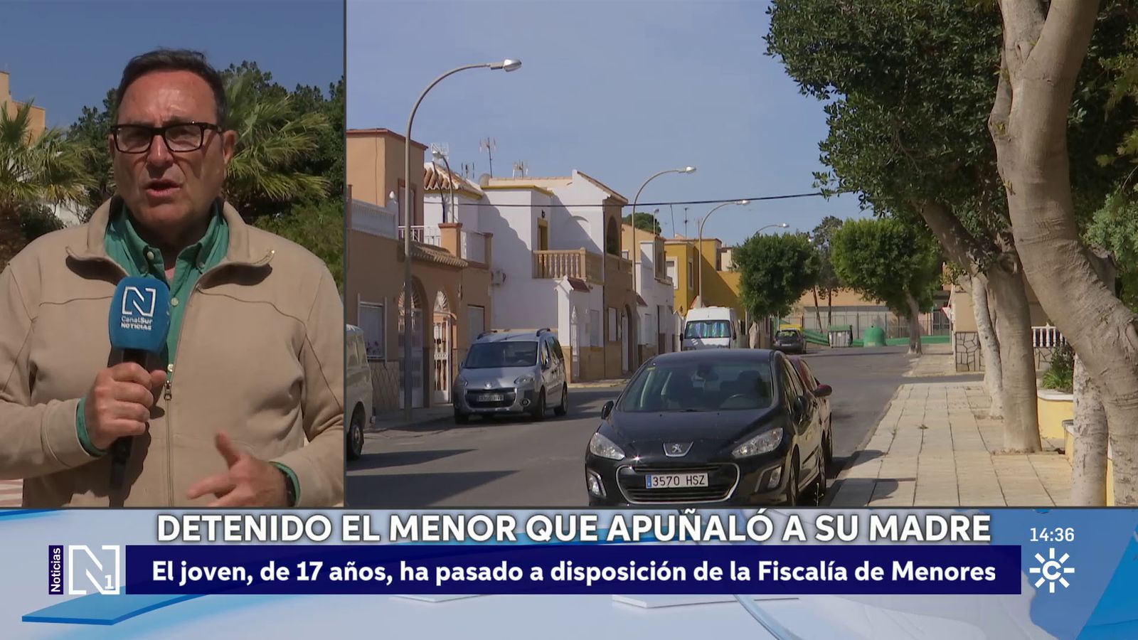 Detenido un menor por el apuñalamiento de su madre en Vícar