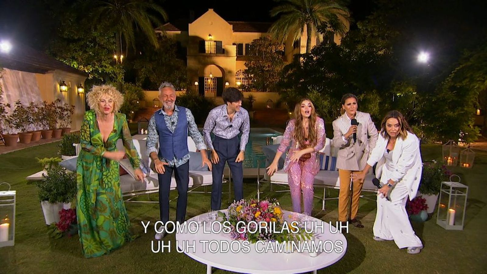 Toñi Moreno y Rafa Sánchez se enfrentan en un karaoke
