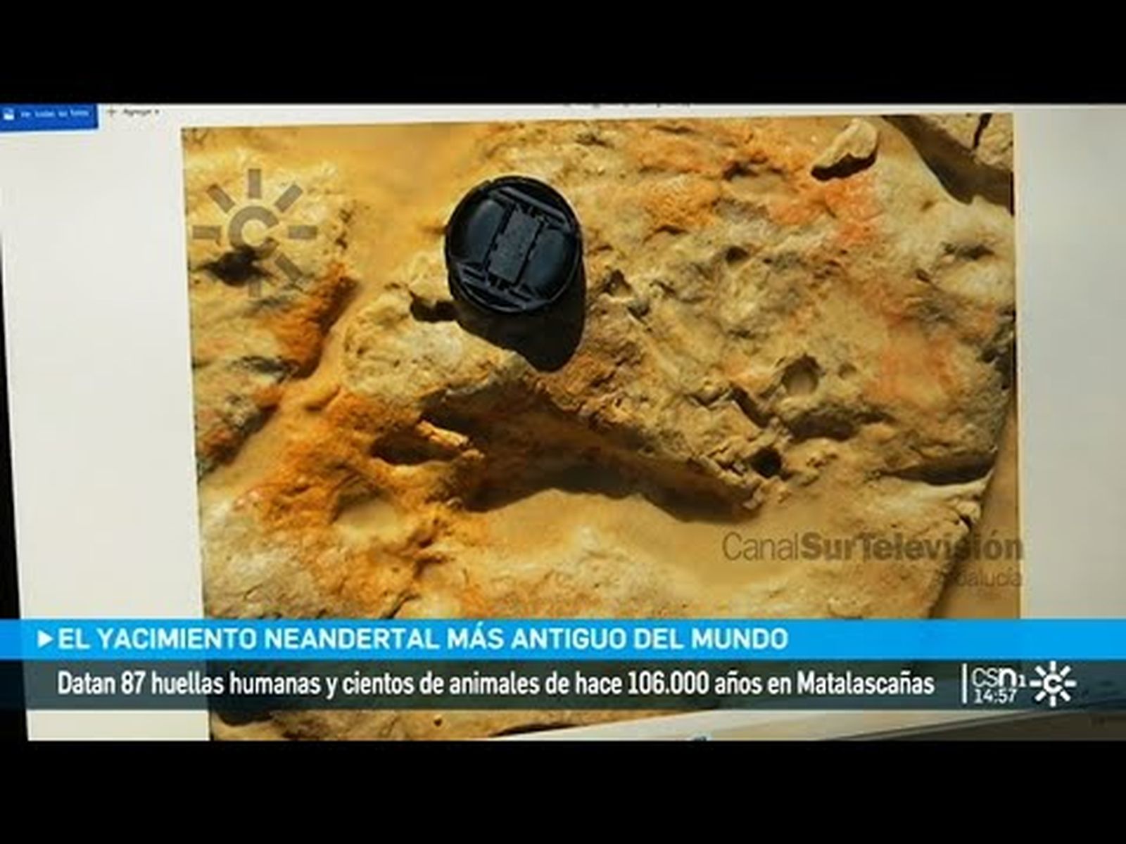 Huellas humanas de Neandertal en Matalascañas (Huelva)