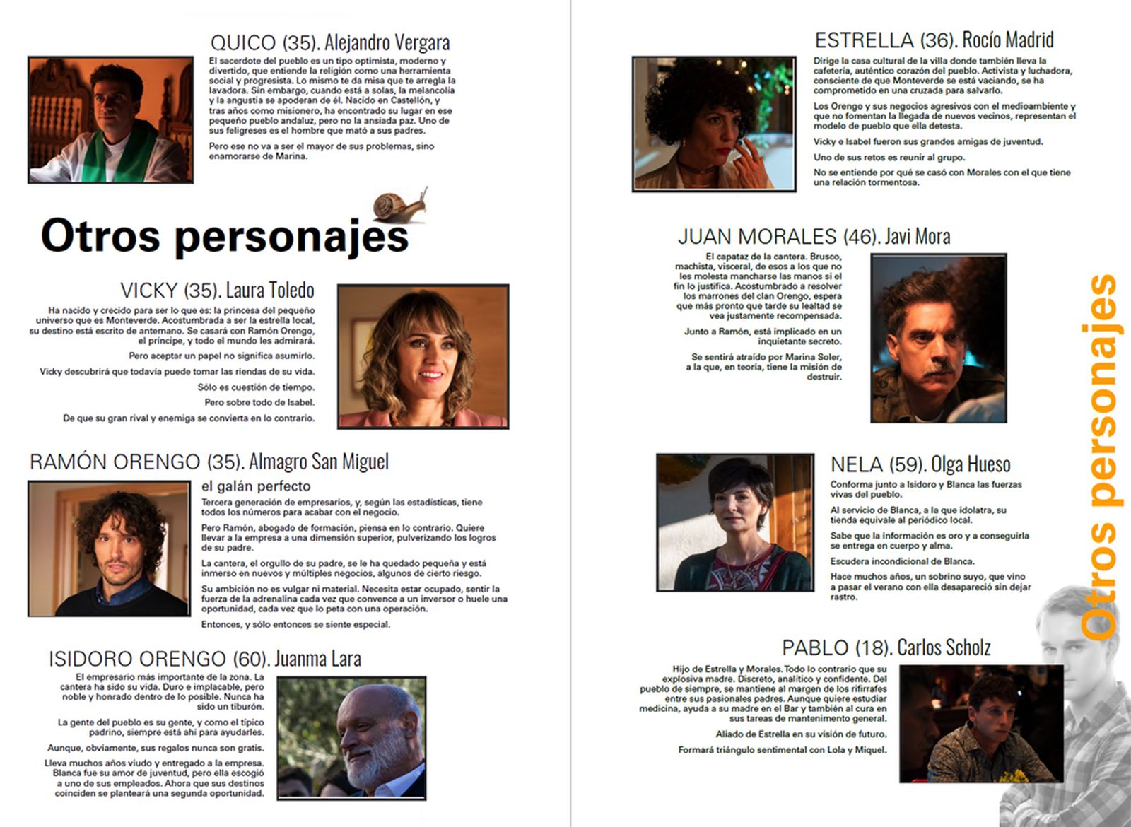Desconocidas Personajes 3