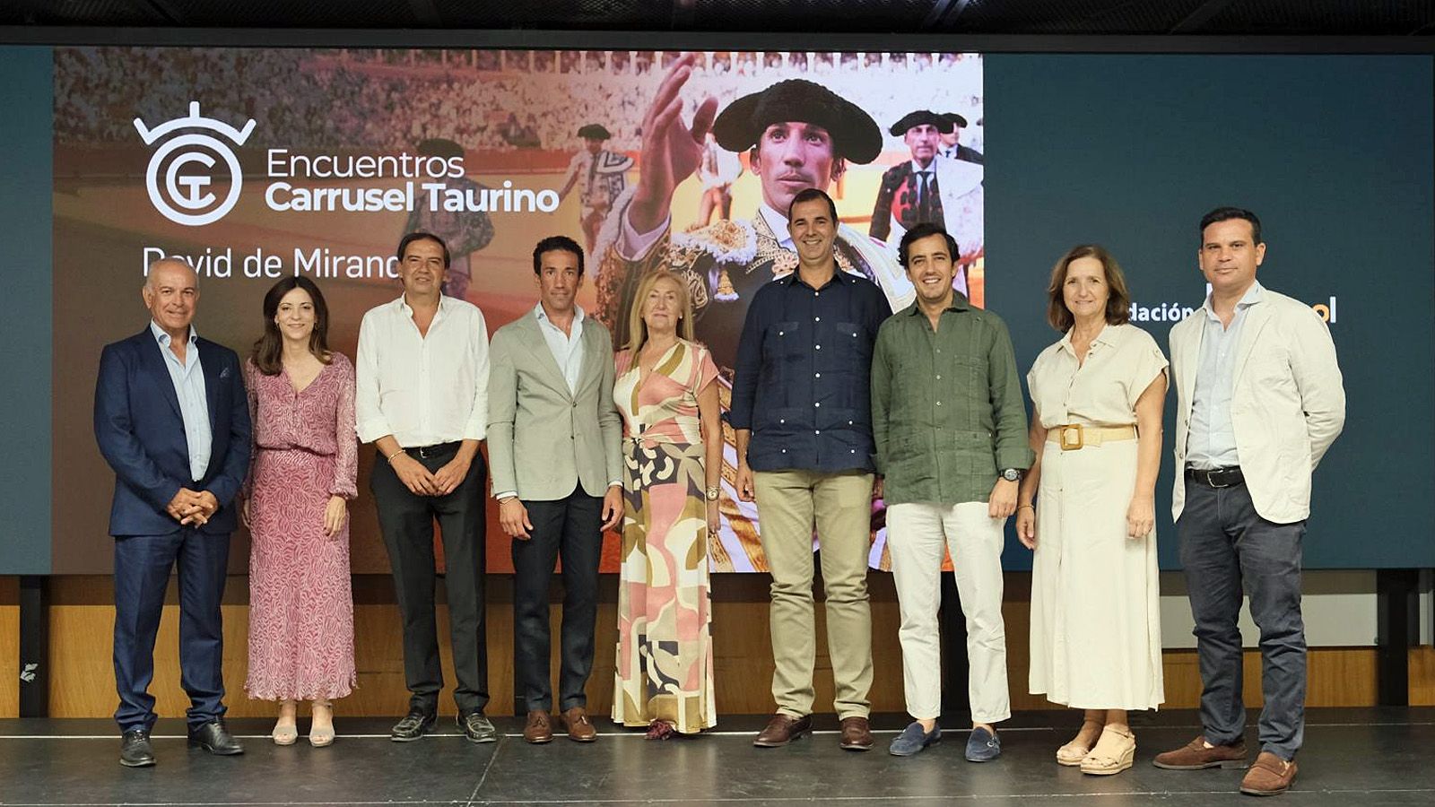 Primer Encuentro Carrusel Taurino de la temporada en la Fundación Cajasol de Sevilla