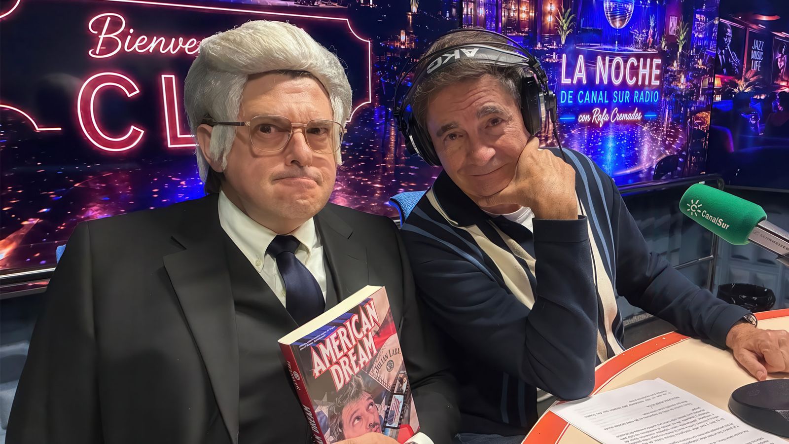 Julián Lara con Rafa Cremades
