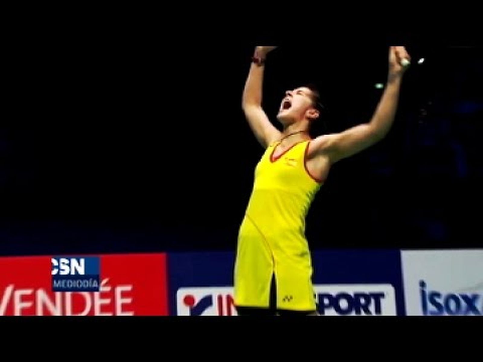 BLOQUEADO Carolina Marín, campeona del mundo de bádminton por tercera vez