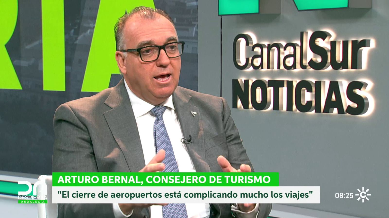 Arturo Bernal, consejero de Turismo y Andalucía Exterior